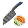Stainless Steel Wavy Potato Cutter, Crinkle Cutting Tool For Potato, Onion And Vegetables