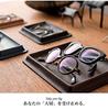 Corum Leather Small Item Cash Genuine Made In Blue Tray, Holder, Tray, Overnighter, Leather, Japan, Large,