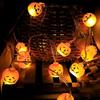 1PC 10/20 LED Halloween Mini Pumpkin String Lights Battery Operated Decorative Lights For Home Indoor Bedroom Party Decoration