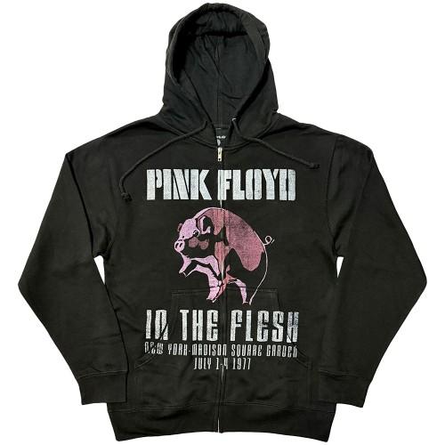 Pink Floyd Unisex Volwassen In The Flesh Volledige Rits Hoodie