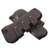2pcs Horse Front Legs Guard PU Neoprene Horse Leg Protective Boots for Riding Jumping