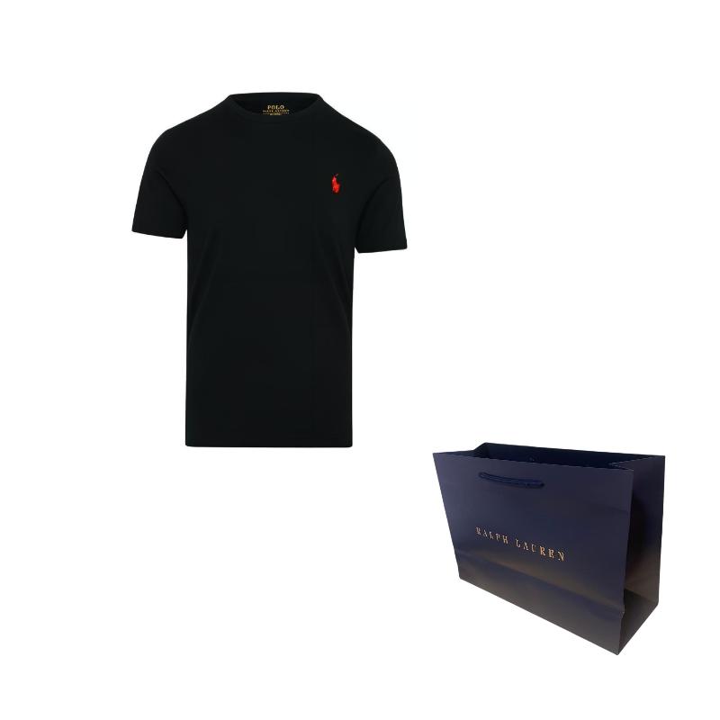 Polo Ralph Lauren Pony Embroidered Crewneck T Shirt 710680785-001