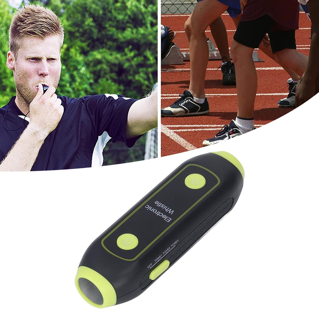 Electronic Whistle 3 3 Volume Blow Whistle with LED Light for Training Sports