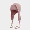 Sweet Cream Trooper Bonnet Hat Pink