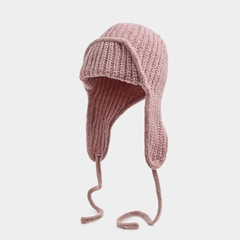 Sweet Cream Trooper Bonnet Hat Pink PINK