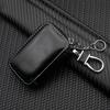 Leather Car Key Case Protection Auto Key Bag Key Chain Cover For Volvo S60 S90 XC40 XC60 XC90 V60 V90 EX40 V40 V50 V70 C30 T5 T6