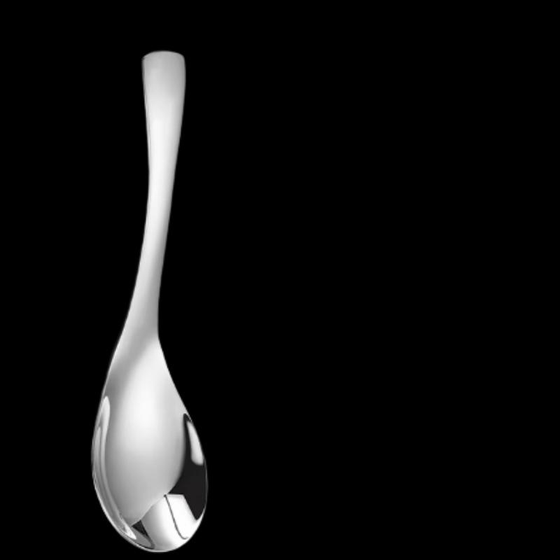 Mengzhang 304 Stainless Steel Chinese Style Earl Spoon Set