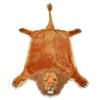 Plush Rug - vidaXL - Lion - 205 Cm - Brown - Indoor
