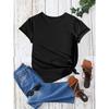 Pink Donut Squad Printed Casual Loose Summer WOMEN'S T-Shirt