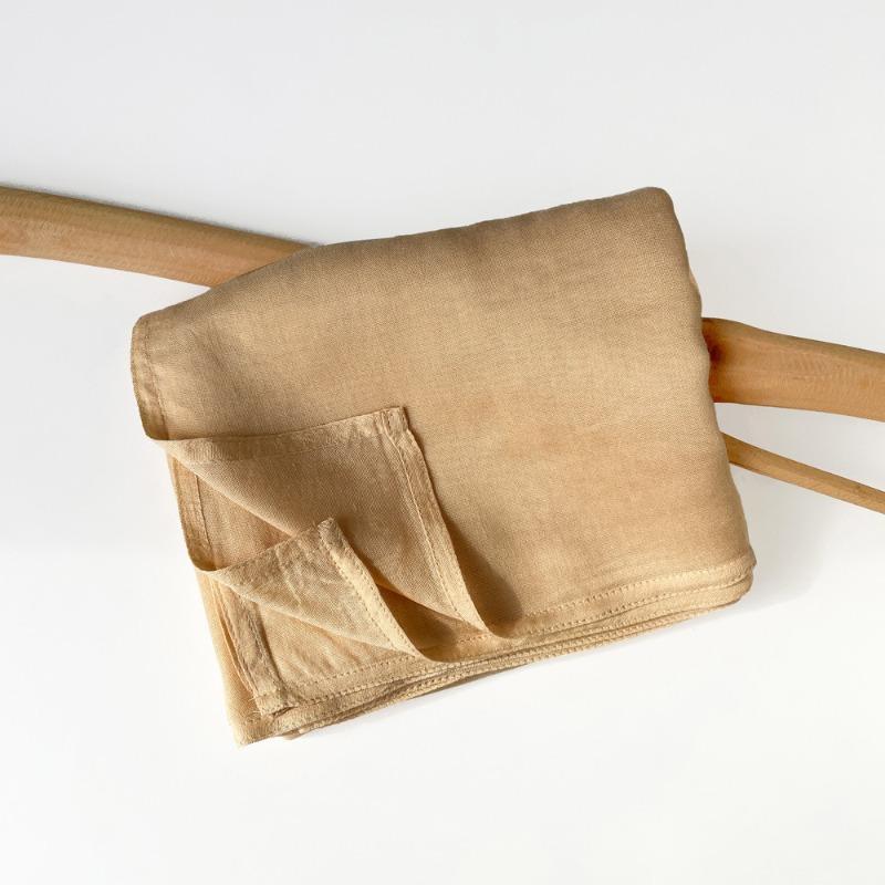 Summer cotton and linen scarf solid color simple sunscreen shawl women's high-end silk scarf yarn headscarf