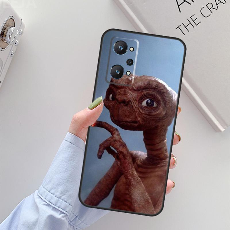 E.T. the Extra-Terrestrial For Realme C61 C75 C55 C51 C21Y C25S C67 C53 13 12 10 11 14 Pro Plus GT 6T 6 5 GT7 Pro Case