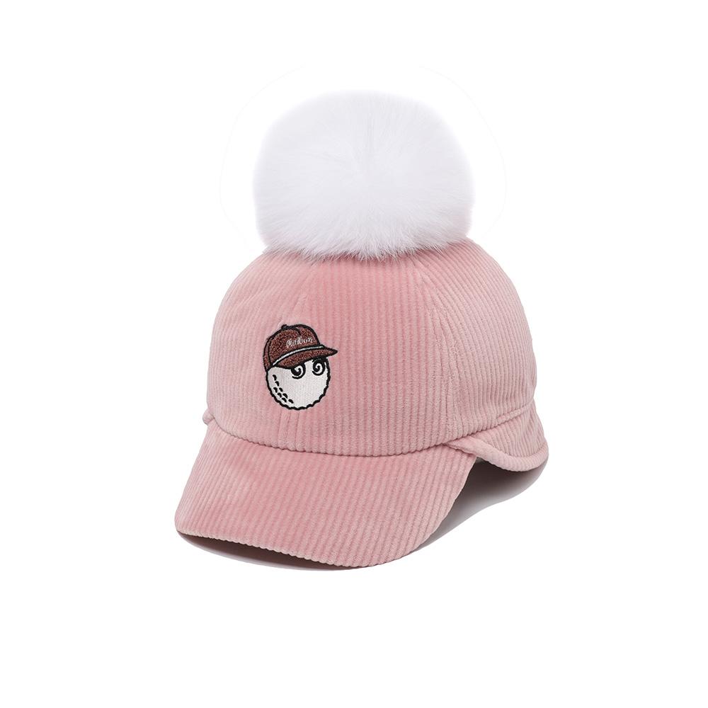 MALBON GOLF Fur Foam Bucket Cap Pink (Woman)