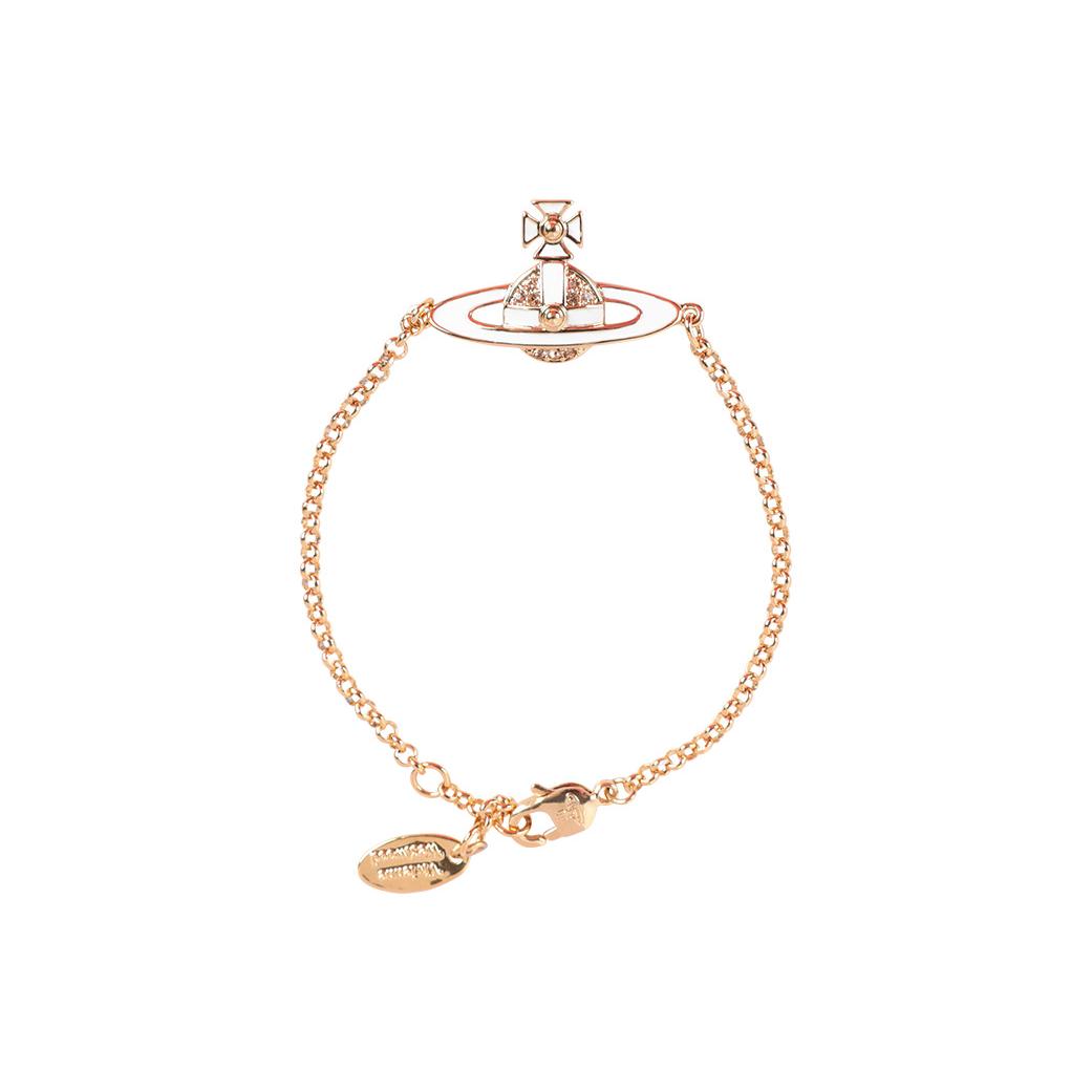 

Vivienne Westwood Neil Saturn Design Porcelain Bracelet Unisex Bracelet Gold White 61020210-02R281-CN Box
