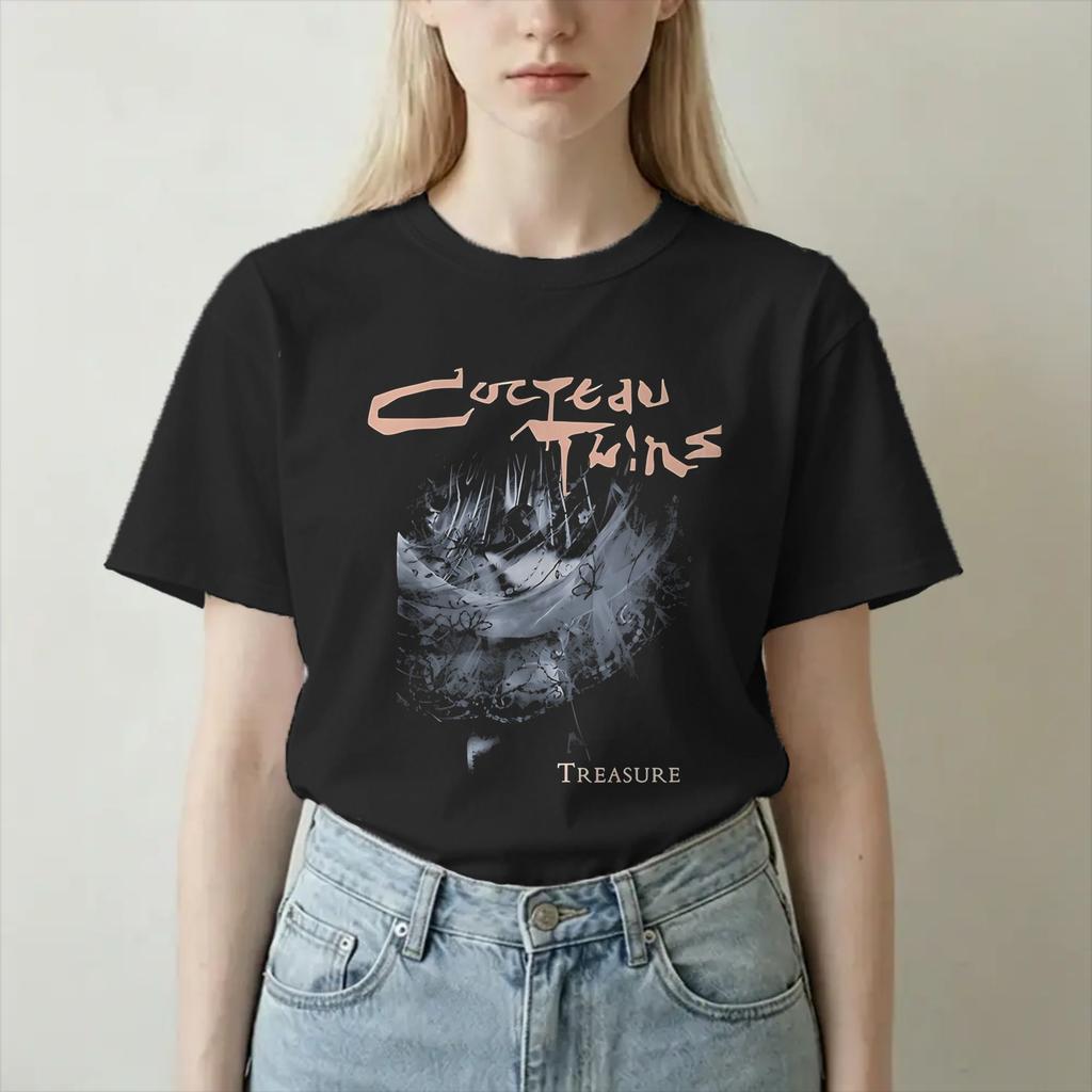Treasure Cocteau Twins Unisex Unisexs T Shirts Casual Tee Shirt Short Sleeve Round Collar Tshirt 100 Cotton Gift Idea Tops