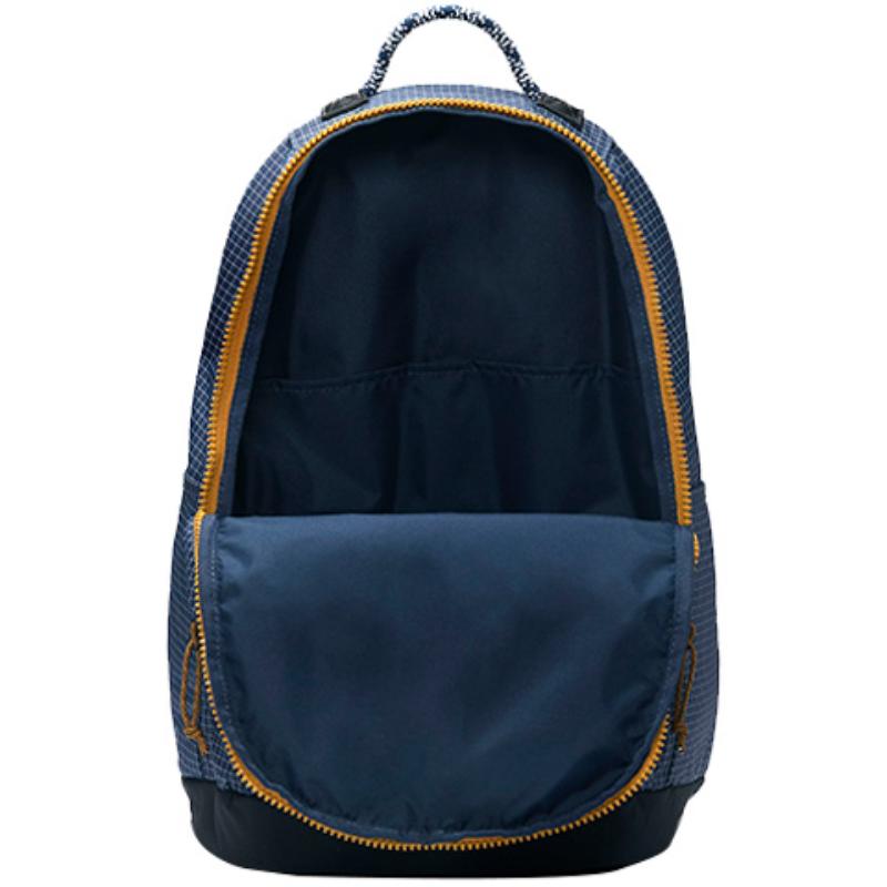 Nike Hayward Fabric Backpack Regular Unisex Dark Navy Blue/Obsidian Color Lightweight Casual CV1412-451