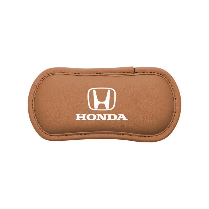 Leather Car Pillow Cushion Elastic Knee Pad Leg Pad Armrest Pad Accessories For Honda Civci FIT CRV Accord Jazz HRV Dio Stepwgn XE2