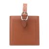 Stylish Square Luggage Identifier PU Wear Resistant and Practical Construction Suitcase Label for Modern Traveler