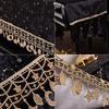 Qiuqiao European Classical Diamond Velvet Piano Dust Cover