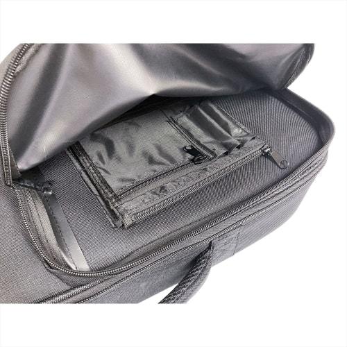 KIWAYA KLC-Con/BK Concert-Size Ukulele Light Case (Compatible with Long Necks, Durable and Lightweight, with Retractable Shoulder Strap)