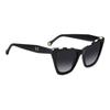 Lunettes De Soleil - Carolina Herrera - Her 0129/s - Noir - Mixte - 55 Mm
