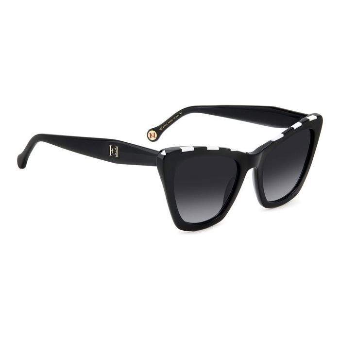Lunettes De Soleil - Carolina Herrera - Her 0129/s - Noir - Mixte - 55 Mm