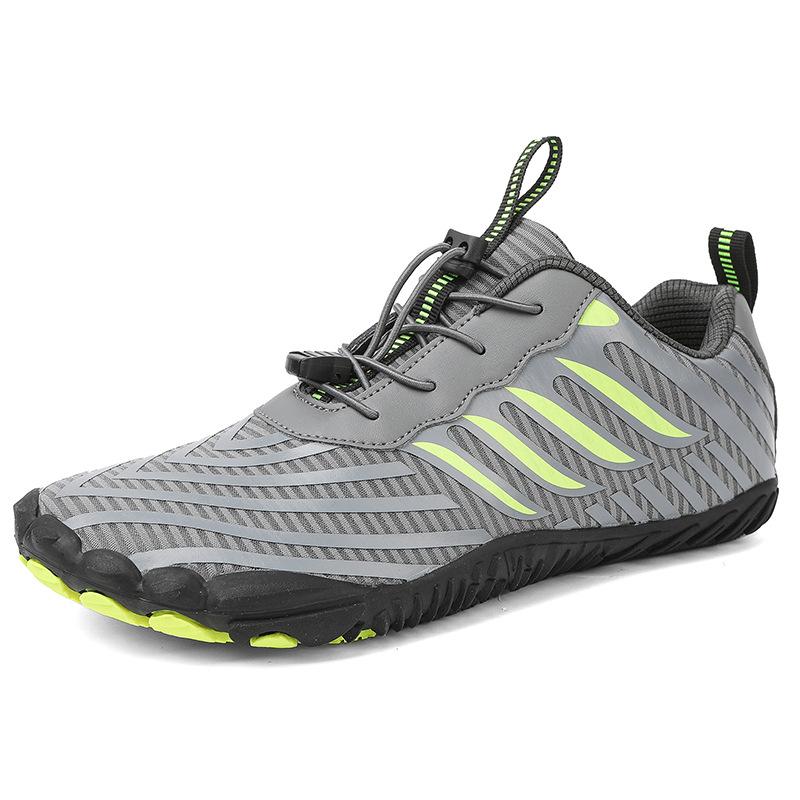 2024 New Outdoor Five-Finger Thickened Barefoot Surfing Shoes, Wading Shoes, Hiking Shoes, Rock Climbing Cross-Country Men's and Women's Mountaineerin