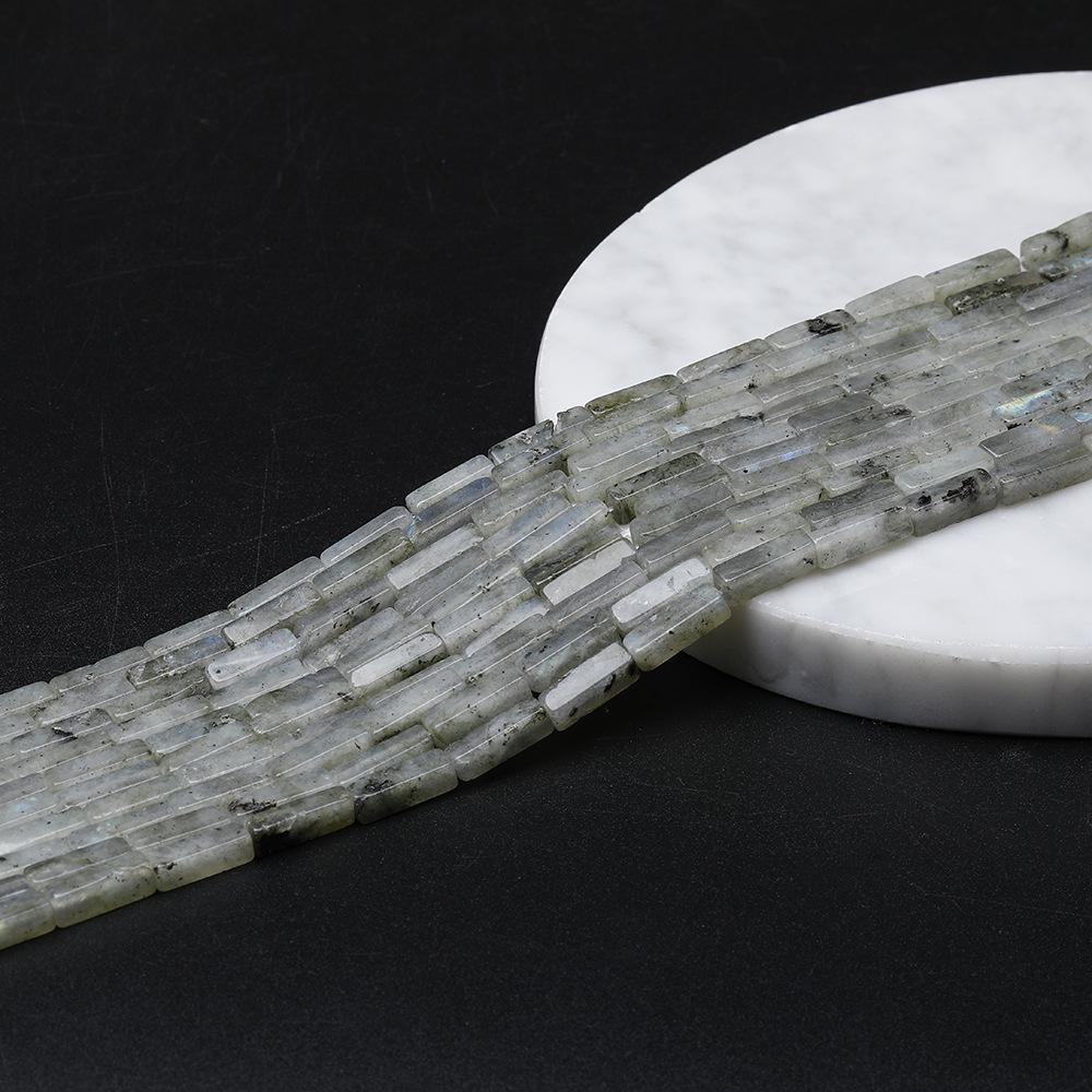 

Прямоугольные трубчатые бусины из натурального полудрагоценного камня для самостоятельного изготовления украшений, кубические бусины-аксессуары 4x13 мм. 4*13mm