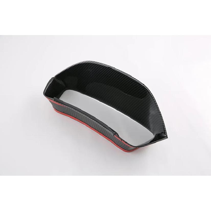 For BYD Song Plus EV DMI   Car Accessories Carbon Fiber Style Interior trument Panel Around Trim Carbon fiber style