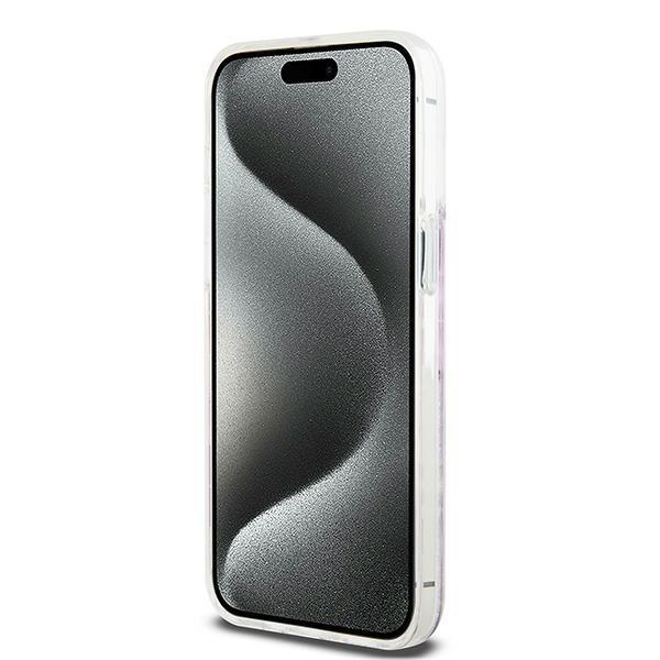 Dkny Dkhcp15Xlcpepp Iphone 15 Pro Max6.7 Różowy/Pink Hardcase Liquid Glitter Multilogo
