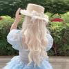 Lolita Straw Boater Hair Parent and Gothic Tea Halloween Child Size [Ligwon] Hat, Hat, Hat, Accessory, Lolita, Child, Adult, Child, Morigar, Lolita,