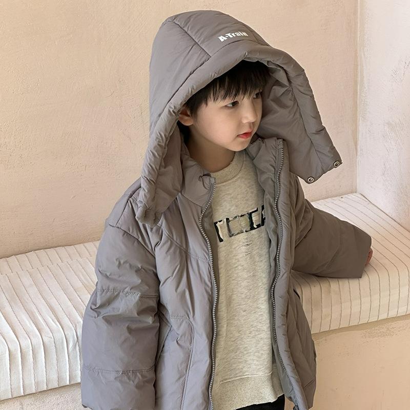 Cold-proof Clothing, Children's Down Jackets, Boys and Girls, Big Children's Velvet Jackets, Children's Clothing