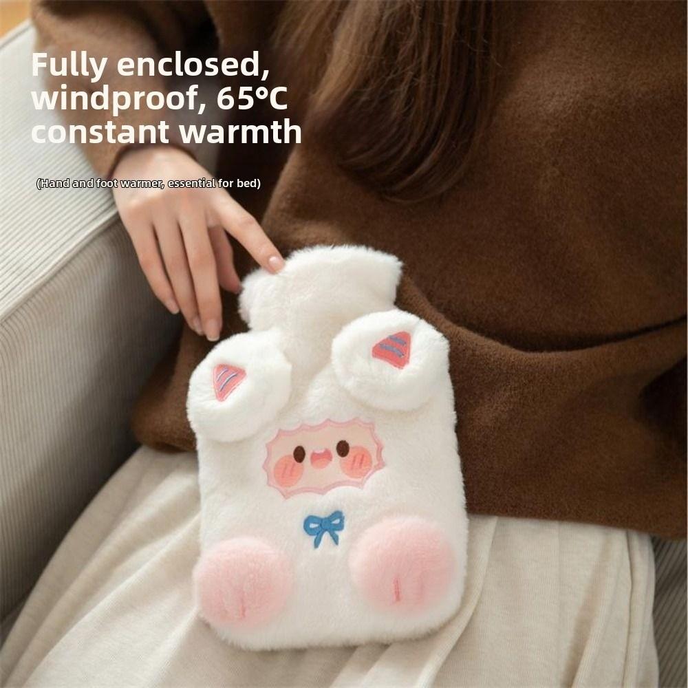 Cartoon Wärmflaschen Lamm Muster Handwärmer Wärmeprodukte Bauchwärmer Geschenke
