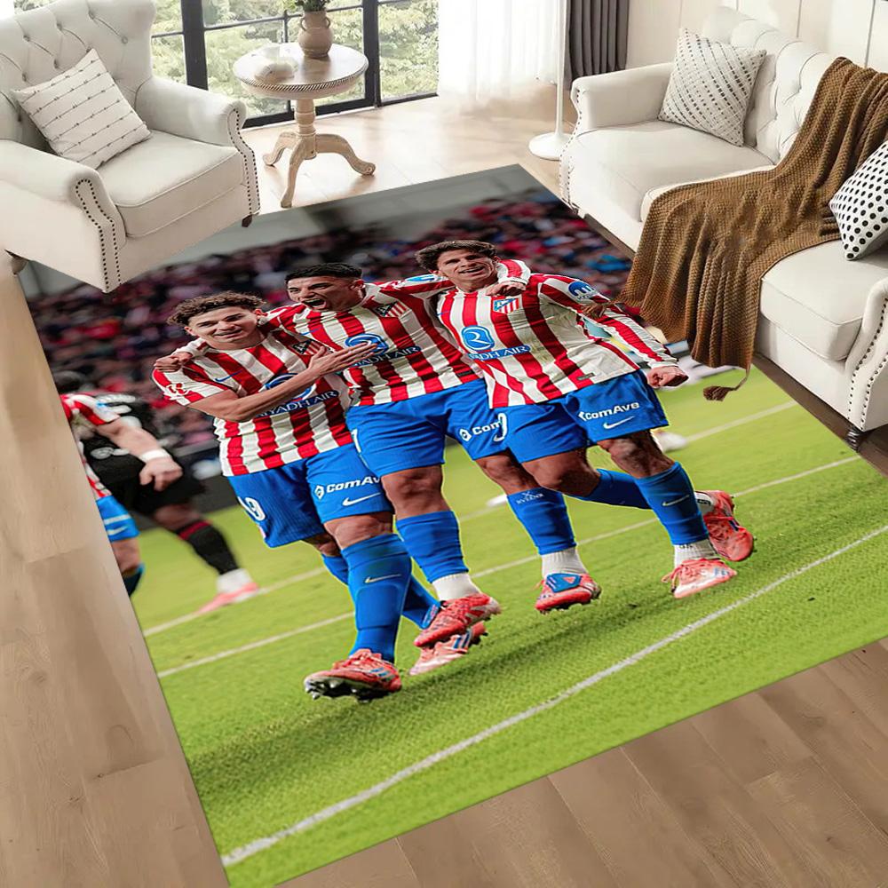 Atletico Madrid Floor Mat Perfect For Outdoor Hallway Living Rooms Kitchen Antislip Carpet Anime Office Decor Best For Christmas