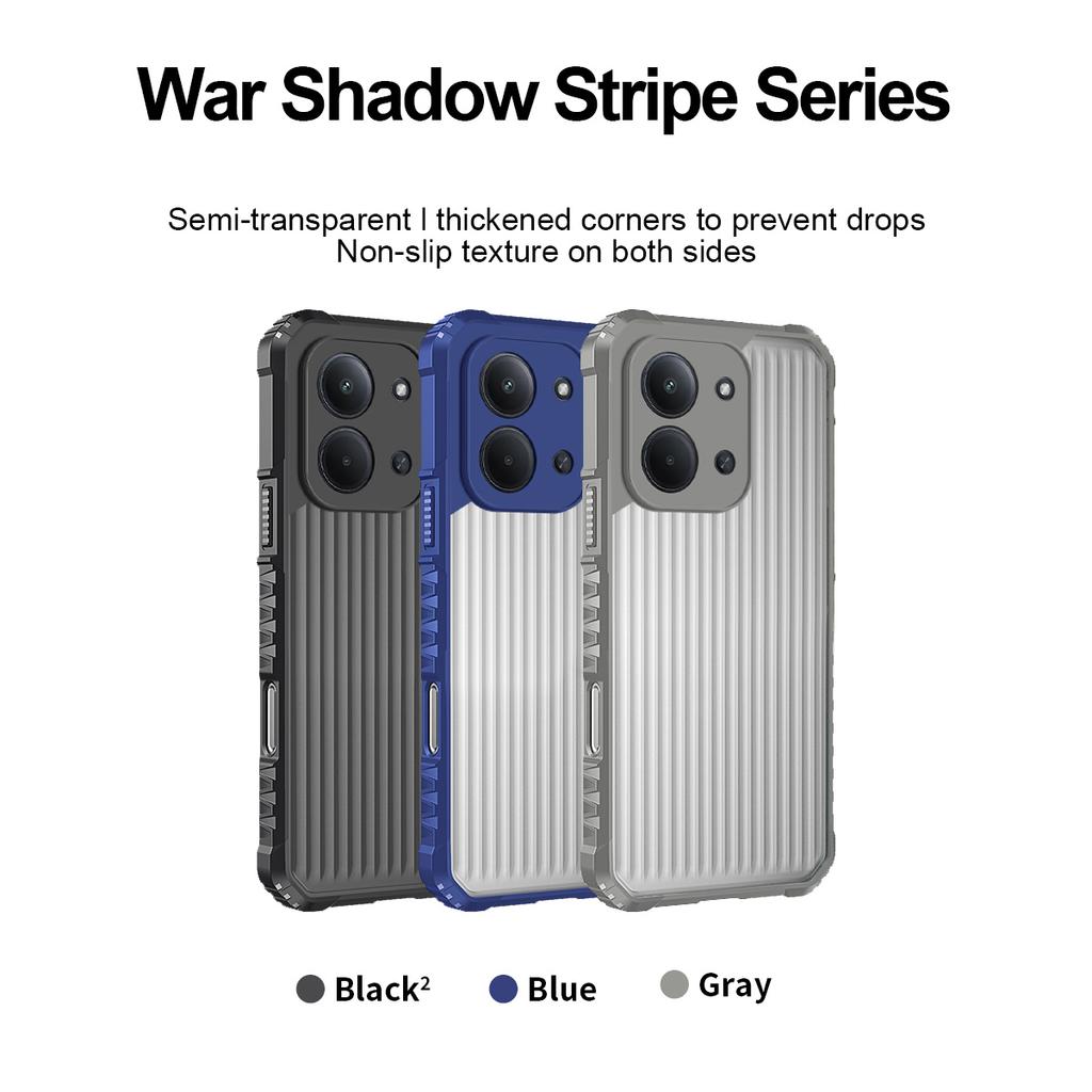 Armor Shockproof Phone Case For Xiaomi Redmi 15C 14C 13C 13 13X 12 A5 A4 A3 Pro Hard Back Protective Cove