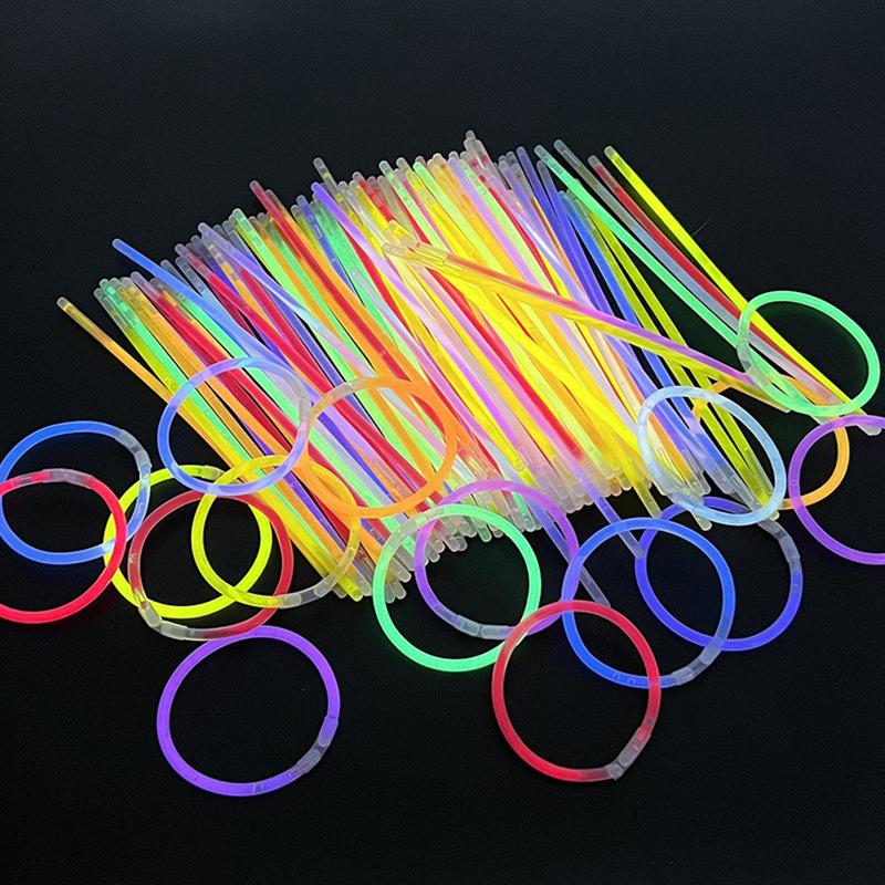 Leuchtstäbe Set 10/20/30 Stück Packung Nachtleuchtende Fluoreszenzstäbe Jubel Requisiten Festival Home Party Garten DIY Dekorationen ZYF