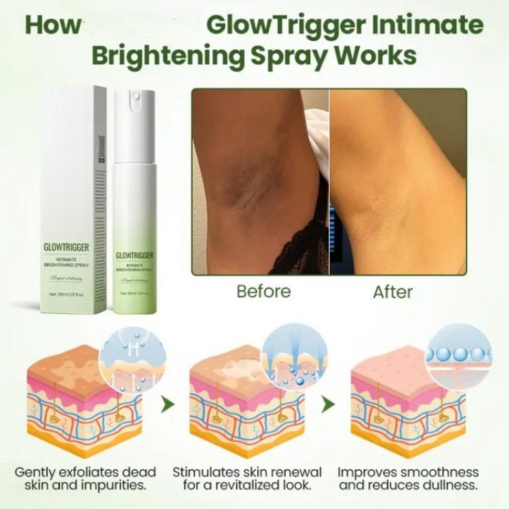 Brightening Spray , Effectively Combats Dullness , Dark Spots And Uneven Skin , Smooths The Skin And Boosts Confidence ,30ML