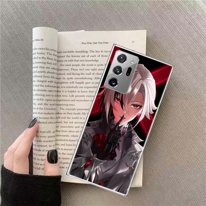 Arlecchino Genshin Impact Phone Case for Samsung A17 A37 A57 A54 A14 A24 A34 A07 A04S A02S A12 A22 A32 A52S A16 A26 A36 A56 A72