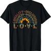 Love Equality Inclusion Kindness Diversity Hope Peace T Shirt