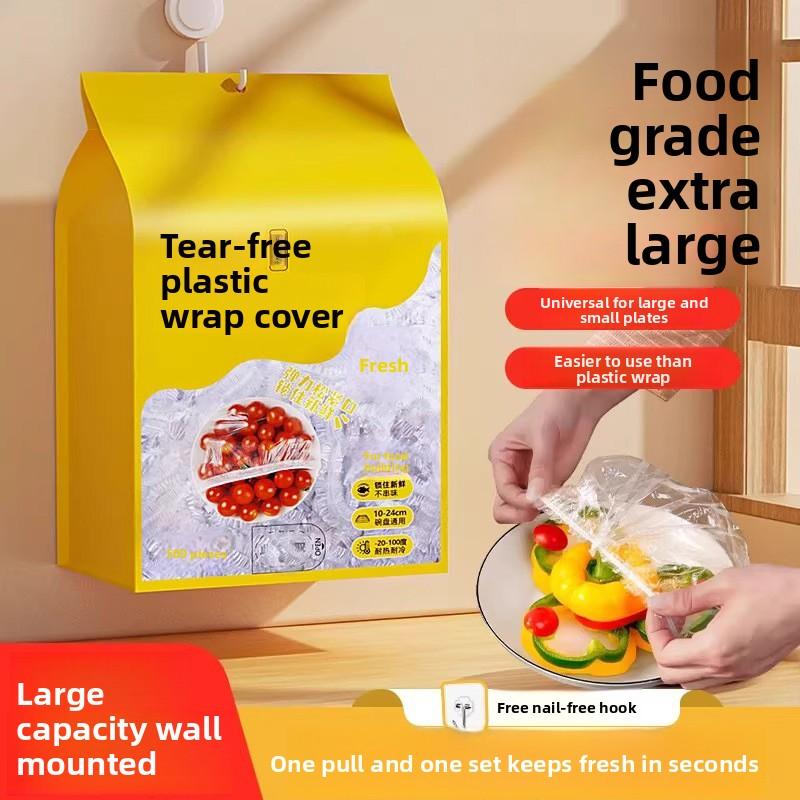 

500 шт. Настенные Выдвижные Одноразовые Наборы Специальной Пищевой Бытовой Пищевой Пленки 500pcs