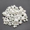 100g/50g Round Imitation Pearl ABS Beads Spacer Loose Beads Jewelry Making Findings DIY Bracelet Earrings Necklace Jewelry Making Accessories