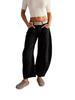 Women's Washed Denim Wide-Leg Jeans: Trendy Loose-Fit Long Pants, Spring 2026 Arrival.