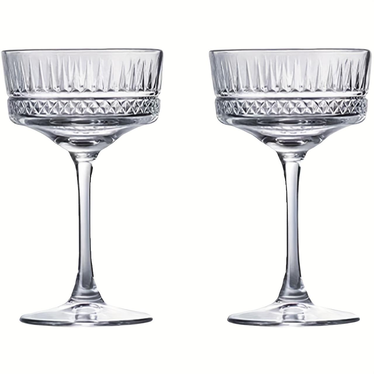 

V-образные стеклянные бокалы для коктейлей, мартини, шампанского, маргариты, бокалы на ножке для вечеринки, бара