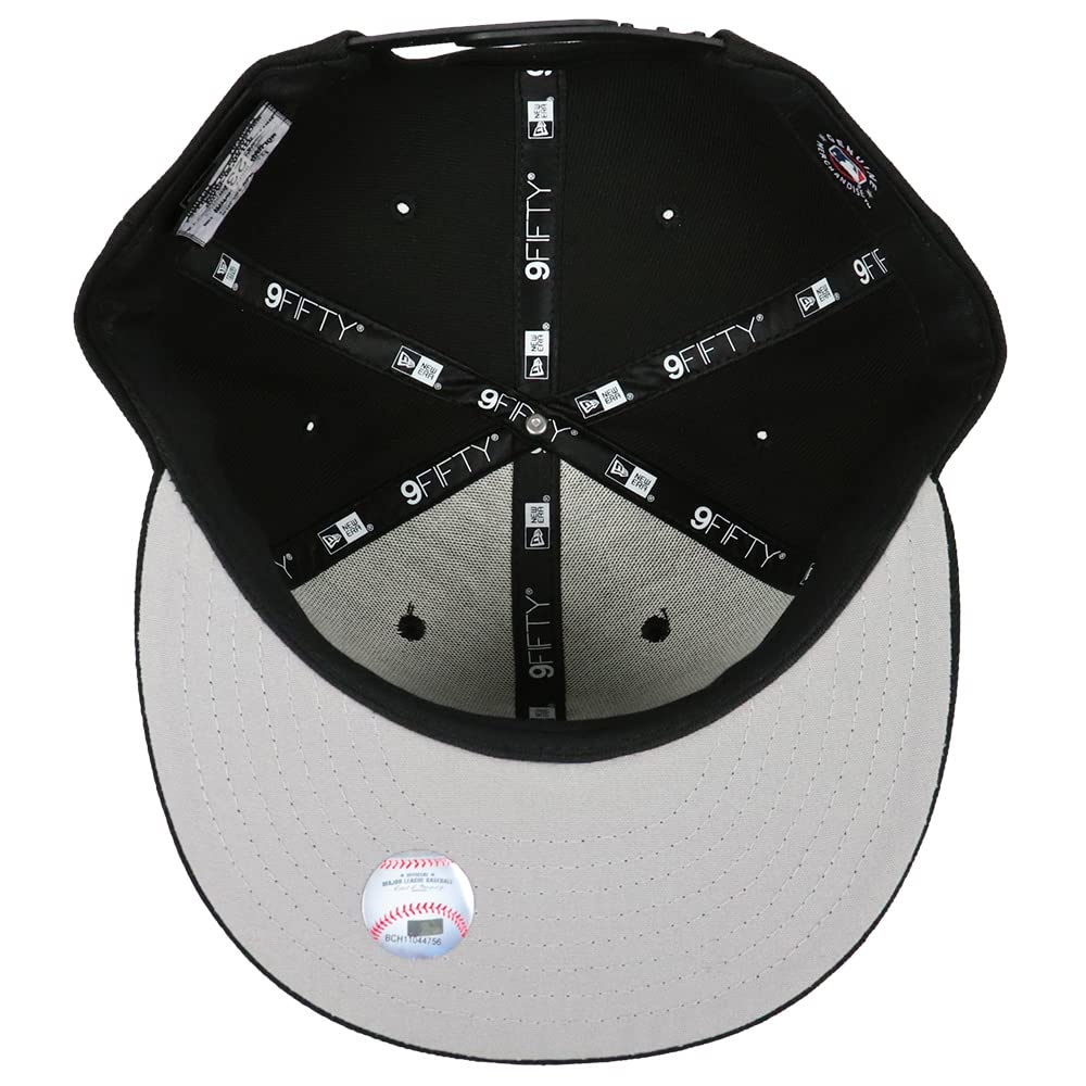 [New Era] Cap 9FIFTY Snapback MLB Major League Baseball Men's Hat Chicago White Sox Black [Used]