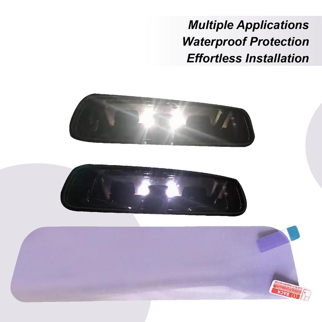 1ks Protiodlesková fólie na vnitřní zrcátko auta Zrcátko zpětné Protmlžící fólie Auto Noční ochrana proti oslnění při couvání Samolepka Příslušenství