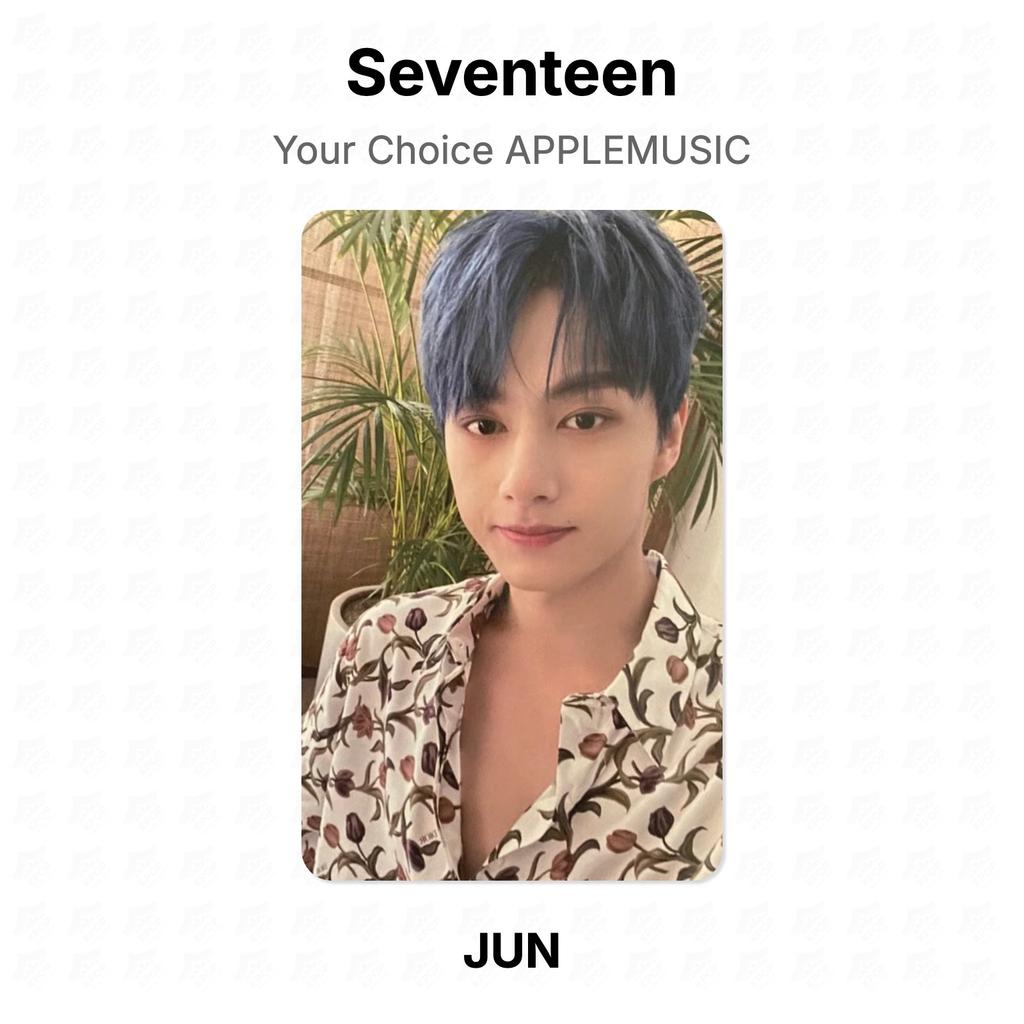 Seventeen Your Choice APPLEMUSIC Official Photocard