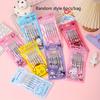 Sanrio 6pcs 0.5mm Press the pen bullet to press the neutral pen with high-value writing pen with good looking student pen Supplies Writing Tools