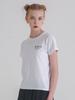 LA MAISON STUDIO Mustang Slim Fit Short Sleeve T-Shirt White/Black (Fcg2Ts770W)