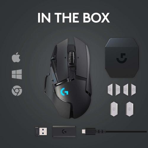 Logitech G502 Lightspeed Kabellose Gaming-Maus Logitech Lightspeed Kabellose Gaming-Maus