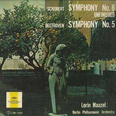 LP Record LORIN MAAZEL, BERLIN PHILHARMONIC O - Schubert: Symphony No. 8 (Unfinishe LGM1009 DEUTSCHE GRAMMO Japan Classical Used