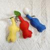 Mini Pikmin Series Plushie Anime Game Merchandise Keychain Bag Hanger Accessory Fans Collecting Items  Holiday Gifts For Friends